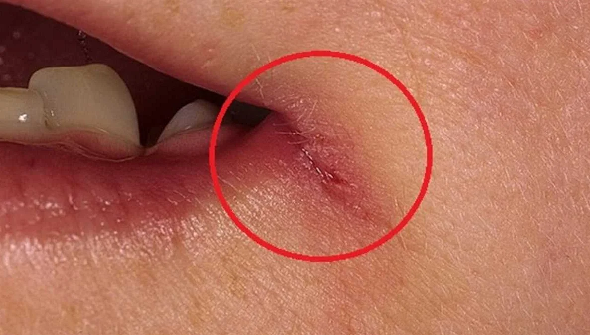 Симптомы язвочек в уголках губ